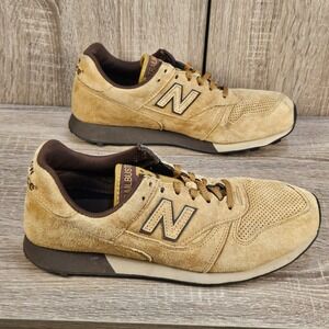New Balance Trailbuster TBTBKB Tan Suede Trail Shoes Mens 10 Brown Sneakers